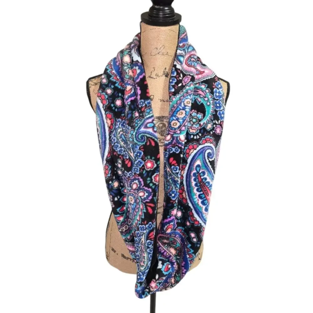 VERA BRADLEY HAYMARKET PAISLEY Super Soft Infinity Scarf